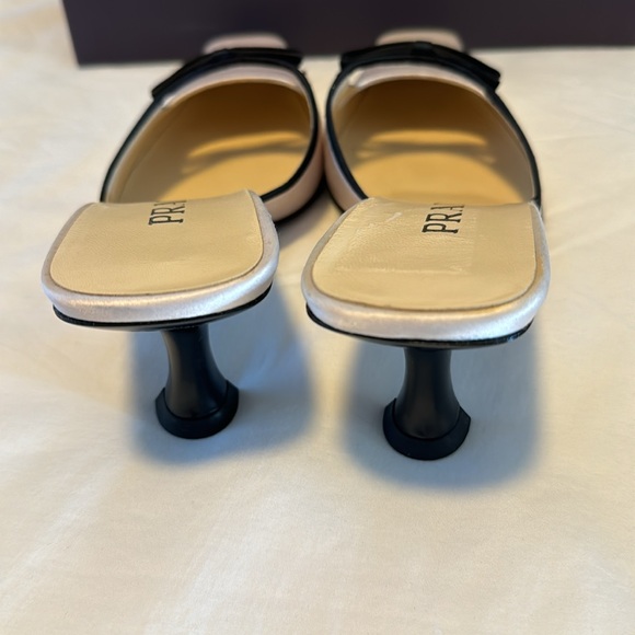 NIB 1990’s NEVER WORN Prada ballet mules 39 8.5/9 - Picture 3 of 5